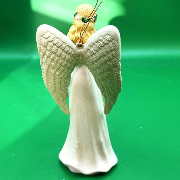 Vintage JOY Dove Angel Nativity Ornaments Set/3 Holiday Décor Christmas Classic - Picture 11 of 12